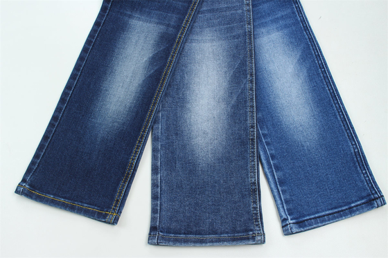 Tejido de poliéster de algodón de doble núcleo de pantalones vaqueros de spandex