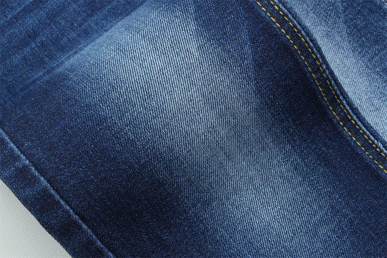 Tejido de poliéster de algodón de doble núcleo de pantalones vaqueros de spandex