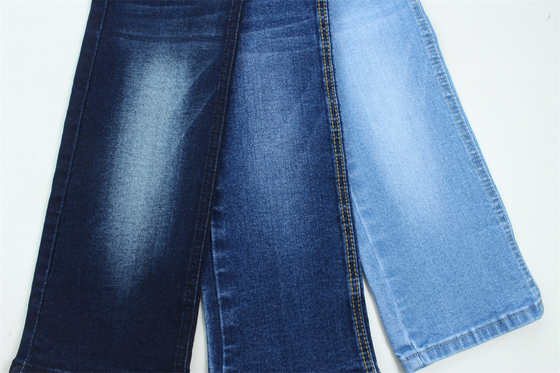 10.5 oz de tejido de denim 1% Spandex para hombre Jeans para marca Jeans chaqueta suave