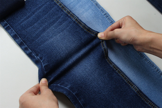 10.5 oz de tejido de denim 1% Spandex para hombre Jeans para marca Jeans chaqueta suave