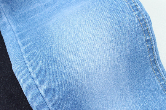 10.5 oz de tejido de denim 1% Spandex para hombre Jeans para marca Jeans chaqueta suave