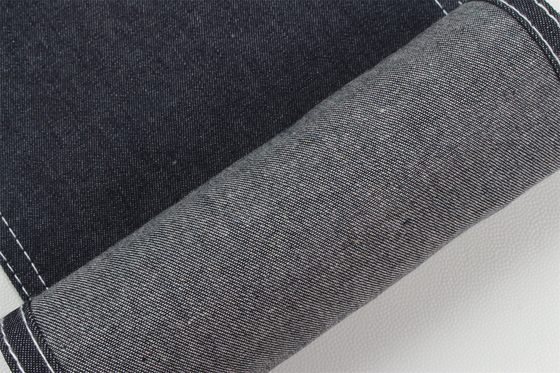 Peso ligero 7.5 Una vez 190 Cm 100% algodón jeans rígidos camisetas de denim tela