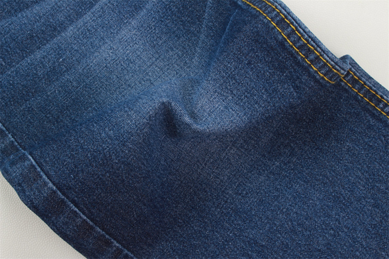 Peso ligero 7.5 Una vez 190 Cm 100% algodón jeans rígidos camisetas de denim tela