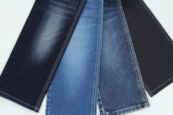 12 Una vez más de la más alta calidad de algodón de estiramiento de tejido de denim para hombres jeans