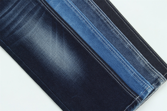 12 Una vez más de la más alta calidad de algodón de estiramiento de tejido de denim para hombres jeans
