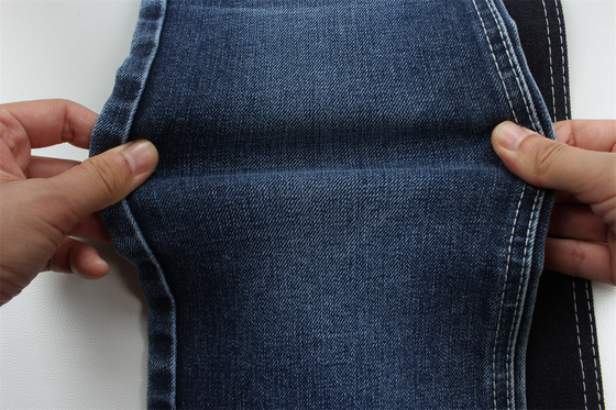 12 Una vez más de la más alta calidad de algodón de estiramiento de tejido de denim para hombres jeans