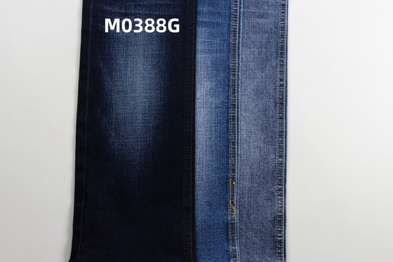 11.5 oz Azul oscuro y crosshatch Slub tejido jeans de denim Tejido de acabado normal