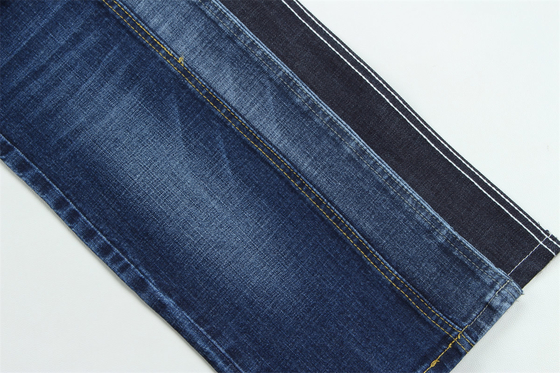 11.5 Una vez Menos de 2 dólares Crosshatch Slub Stretch Tejido de denim para jeans