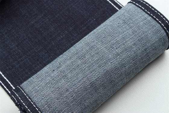 11.5 Una vez Menos de 2 dólares Crosshatch Slub Stretch Tejido de denim para jeans
