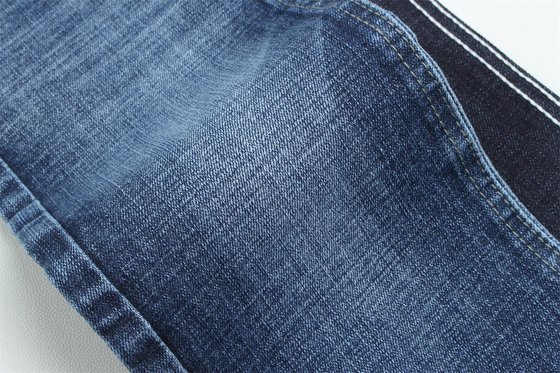11.5 Una vez Menos de 2 dólares Crosshatch Slub Stretch Tejido de denim para jeans