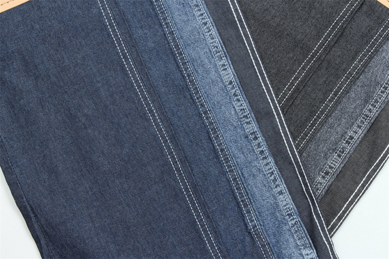 Super suave y asequible tejido de denim en tejido azul oscuro 3/1
