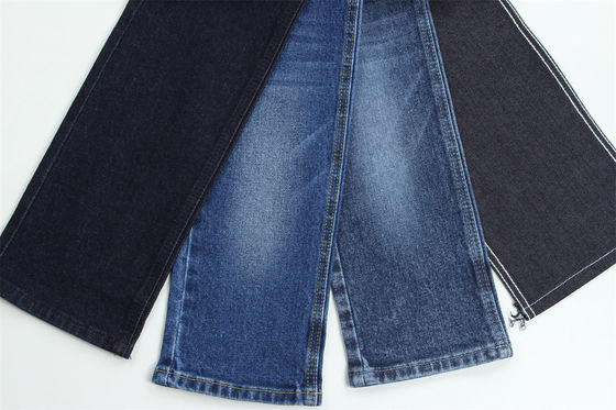 12 Una vez 99% de algodón 1% de espandéx Comfort Stretch Tejido de denim para jeans
