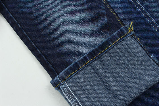 Tejido especial de denim con barra de desgaste pesado para hombres Jeans de algodón poliéster Spandex Tejido de denim