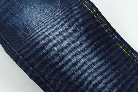 Tejido especial de denim con barra de desgaste pesado para hombres Jeans de algodón poliéster Spandex Tejido de denim