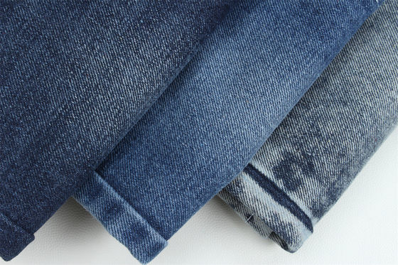 15.5 oz de tejido de denim rígido 100% C para uniformes de vaqueros vaqueros de trabajo