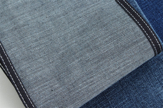Tela de denim de estiramiento bajo para hombres Jeans Crosshatch Slub