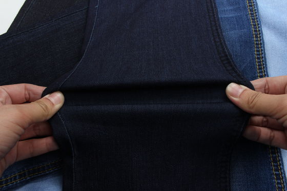 Tejido vaquero Tencel muy suave y de baja elasticidad de 6 oz para camisas y vaqueros infantiles, súper fino, cómodo y transpirable