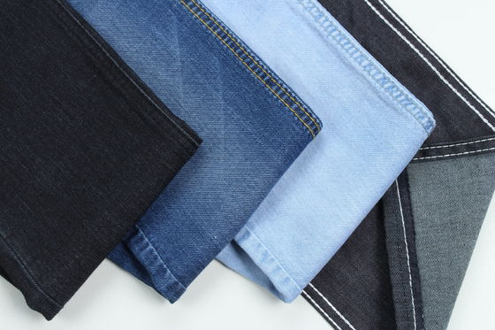Tejido vaquero Tencel muy suave y de baja elasticidad de 6 oz para camisas y vaqueros infantiles, súper fino, cómodo y transpirable