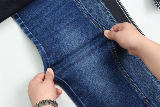 12 Oz Tejido Denim de Baja Elasticidad Para Jeans de Hombre Warp Slub 160cm Ancho Completo