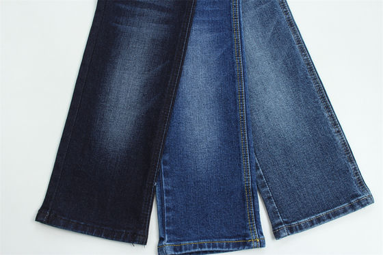 12 Oz Tejido Denim de Baja Elasticidad Para Jeans de Hombre Warp Slub 160cm Ancho Completo