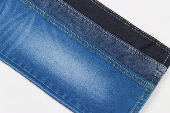 Tejido de algodón superior de poliéster espandéx de estiramiento de láminas de denim para jeans a América del Sur