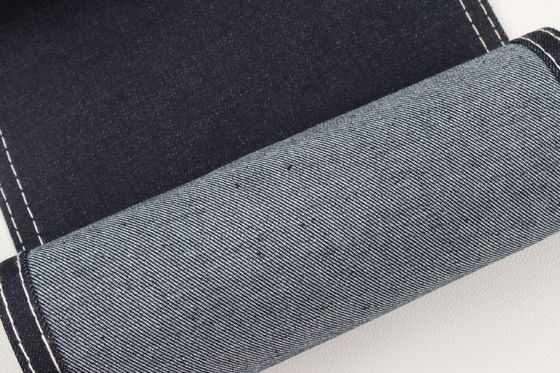 Tejido de algodón superior de poliéster espandéx de estiramiento de láminas de denim para jeans a América del Sur