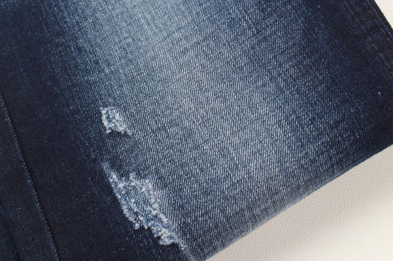 Tejido de algodón superior de poliéster espandéx de estiramiento de láminas de denim para jeans a América del Sur