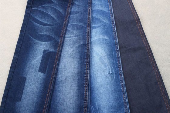 Tejido de denim azul oscuro para niños y mujeres Jeans