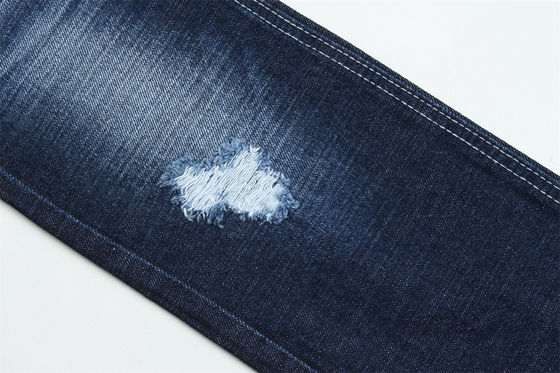 Tejido de mezclilla 100% algodón teñido con cuerda para jeans clásicos de hombre