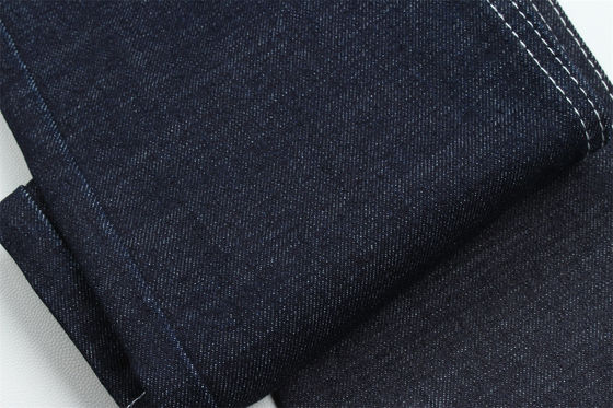 Tejido de mezclilla 100% algodón teñido con cuerda para jeans clásicos de hombre