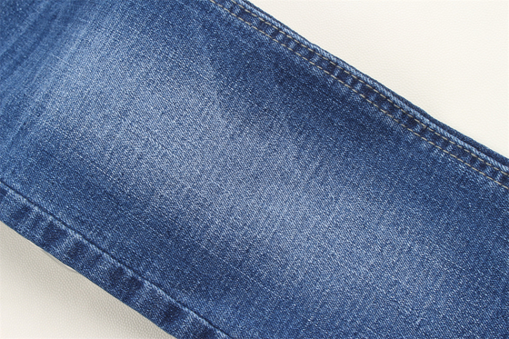 Tejido vaquero de mezclilla súper elástico con textura cruzada de 10 oz para jeans de hombre o mujer, estilo sudamericano