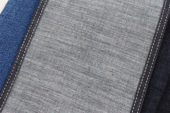 Tejido vaquero de mezclilla súper elástico con textura cruzada de 10 oz para jeans de hombre o mujer, estilo sudamericano