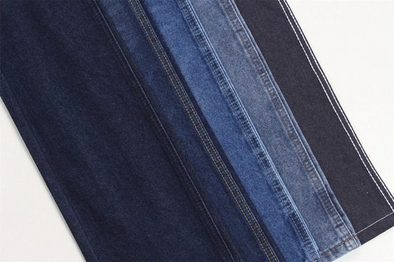 10 oz Super Blue Denim Tejido rígido 100% de algodón para el estilo de los vaqueros Amigo del chico estilo suave de las manos de las mujeres de los vaqueros de verano en venta