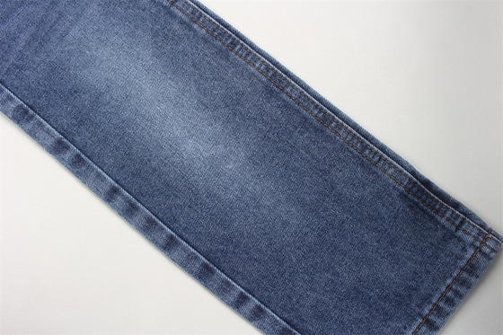 10 oz Super Blue Denim Tejido rígido 100% de algodón para el estilo de los vaqueros Amigo del chico estilo suave de las manos de las mujeres de los vaqueros de verano en venta