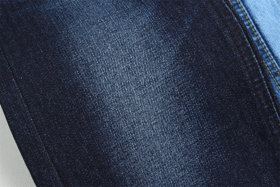 Tela de mezclilla 100% algodón de 12.5 oz para jeans, 424 g/m², azul oscuro