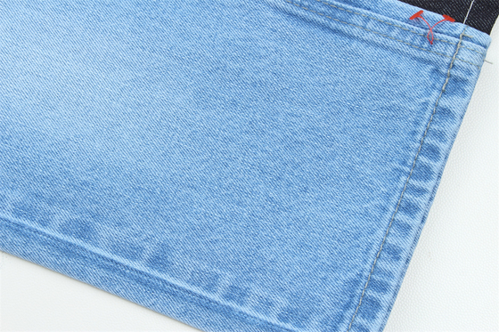 Tela de mezclilla 100% algodón de 12.5 oz para jeans, 424 g/m², azul oscuro