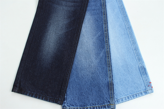 Tela de mezclilla 100% algodón de 12.5 oz para jeans, 424 g/m², azul oscuro