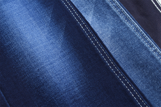 11.5 Oz Super Estiramiento Satén Tejido Denim para Mujeres Jeans