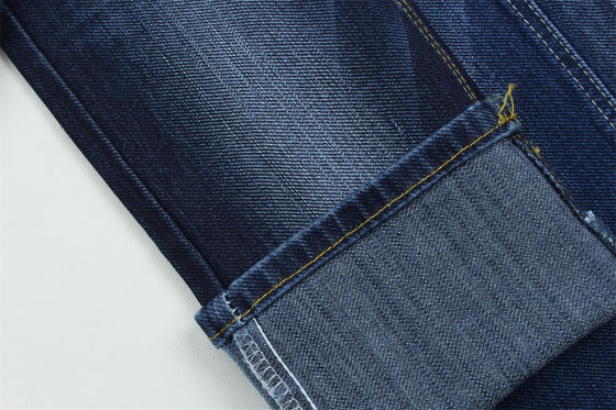 11.5 oz de tejido de denim especial de tejido de denim roto con una extensión grande
