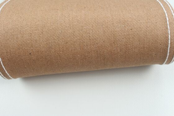 Venta caliente de khaki 100% puro pesado 13,5 onzas algodón denim