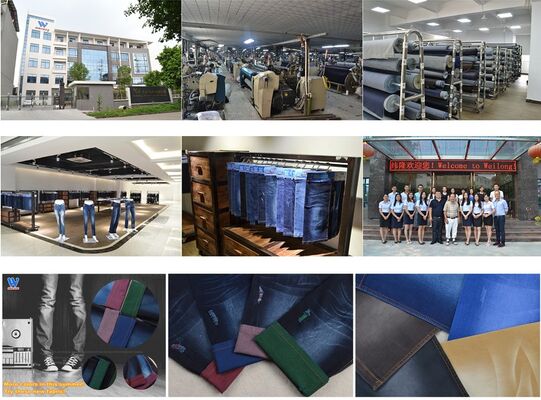 Venta caliente de khaki 100% puro pesado 13,5 onzas algodón denim