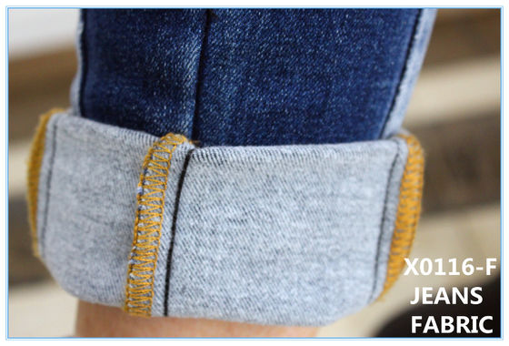 material elástico de los vaqueros del paño grueso y suave 11oz