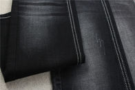 la empresa de la comodidad de 9.5oz Eco recicló la tela negra material del dril de algodón del jean elastizado polivinílico