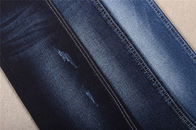 10oz 70 tela negra apenada poliéster del jean elastizado del algodón 26,5 por la yarda