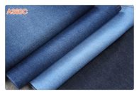 8 onzas sanforizaron la tela azul clara del jean elastizado del poliéster del algodón el 10% del 90%