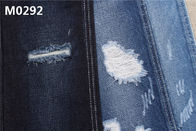 Tela del dril de algodón de 12 onzas que sanforiza la tela de los vaqueros del algodón de los azules añiles sin estiramiento
