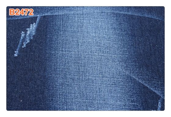 Stocklot 10E X 7TC que sanforiza 11oz 62 63" tela cruda de la tela cruzada del dril de algodón de la anchura