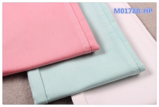 Buen precio Tela rosada del dril de algodón de los vaqueros RFD PFD de la capa doble del acabamiento del blanqueo del desencolado en línea