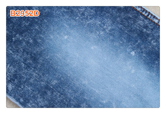 tela del dril de algodón del satén del satén del añil de 8,5 onzas
