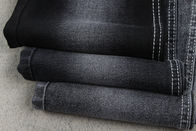 Tela estupenda de los tejanos elásticos de Legging del dril de algodón del negro del estiramiento del algodón del 75%